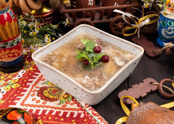 Холодец св-гов/из домашней птицы 250гр.