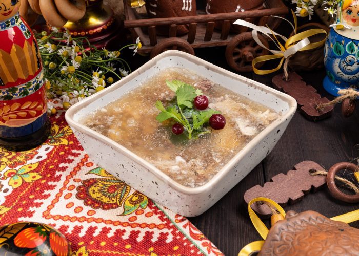 Холодец св-гов/из домашней птицы 250гр.