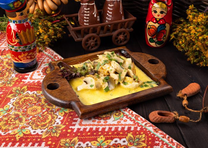 Куриное филе с грибами 200гр.