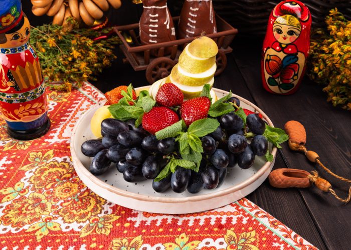 Фруктовая корзина 1кг.